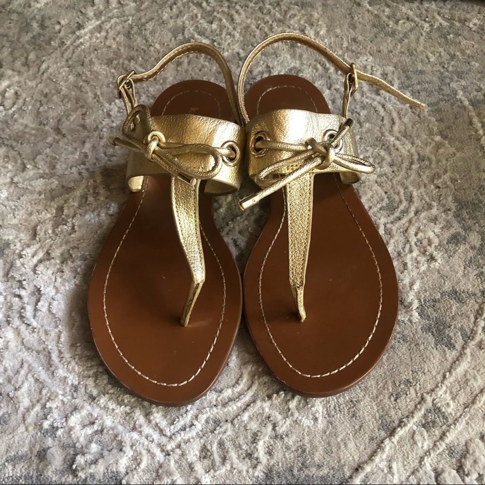 Kate Spade Carolina Sandal Gold - Size 7